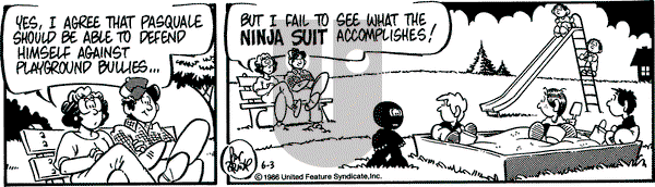 Rose is Rose on Tuesday June 3, 1986 Comic Strip