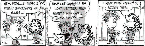 Heart of the City on Saturday April 13, 2013 Comic Strip