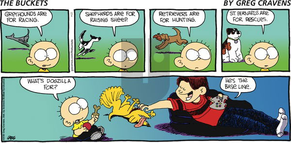 The Buckets on Sunday November 4, 2018 Comic Strip