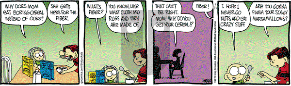 The Buckets on Tuesday April 23, 2019 Comic Strip