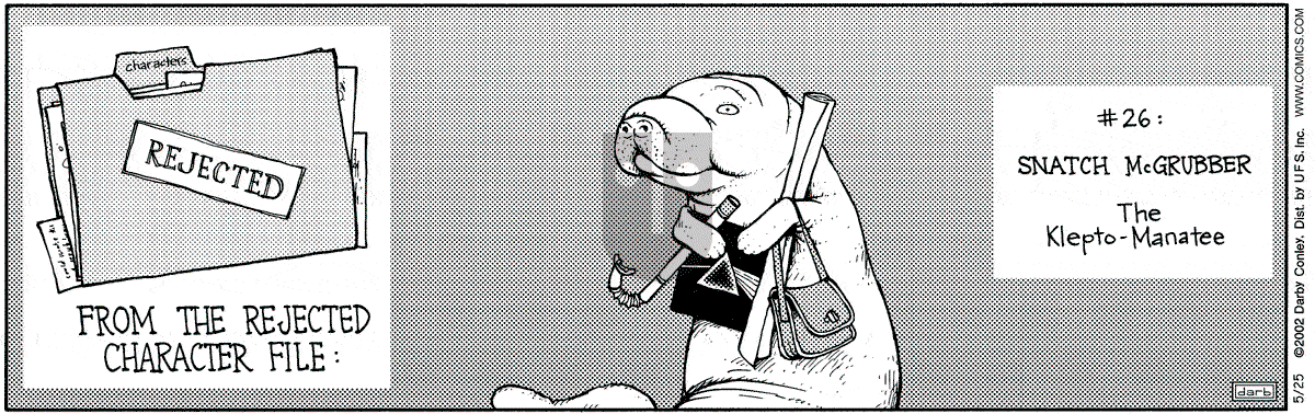Get Fuzzy - Saturday May 25, 2002 Comic Strip