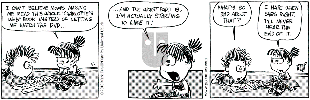 Heart of the City - Thursday April 1, 2010 Comic Strip