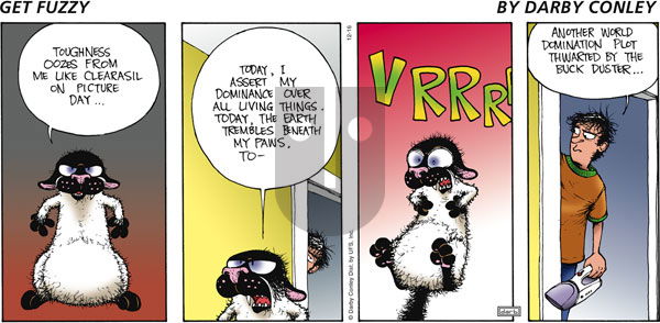 Get Fuzzy on Sunday December 16, 2007 Comic Strip