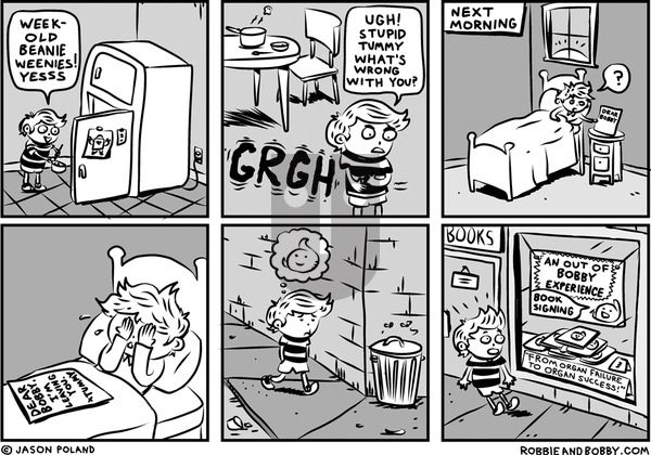 Robbie and Bobby on Friday May 9, 2025 Comic Strip