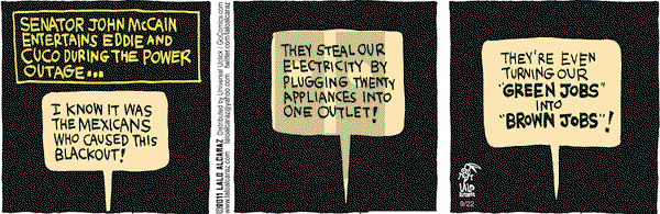 La Cucaracha on Thursday September 22, 2011 Comic Strip