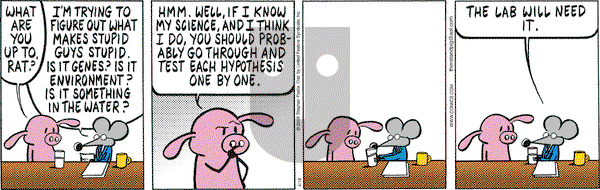 Pearls Before Swine on Saturday April 18, 2009 Comic Strip