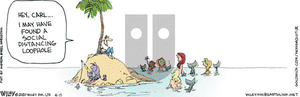 Non Sequitur on Wednesday April 15, 2020 Comic Strip