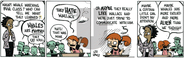 Wallace the Brave - Friday October 9, 2015 Comic Strip