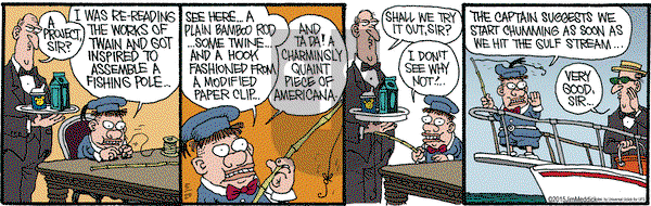 Monty on Wednesday May 20, 2015 Comic Strip