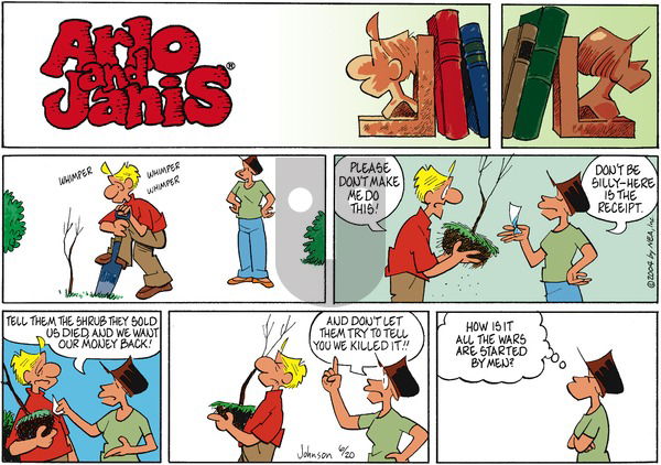 Arlo and Janis on Sunday June 20, 2004 Comic Strip