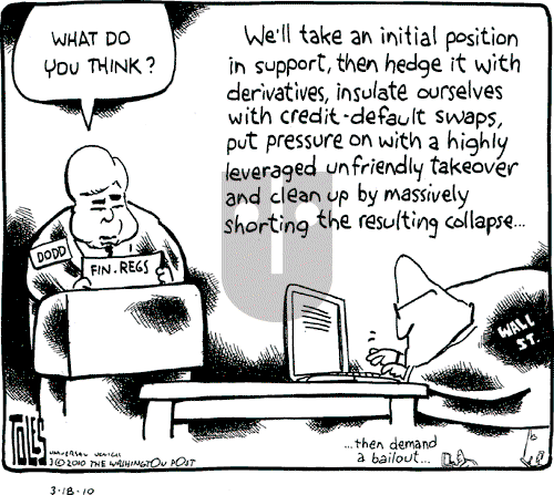 Tom Toles - Thursday March 18, 2010 Comic Strip
