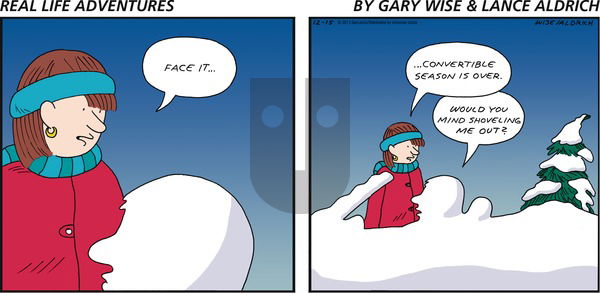Real Life Adventures on Sunday December 15, 2013 Comic Strip