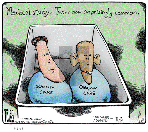 Tom Toles on Friday January 6, 2012 Comic Strip