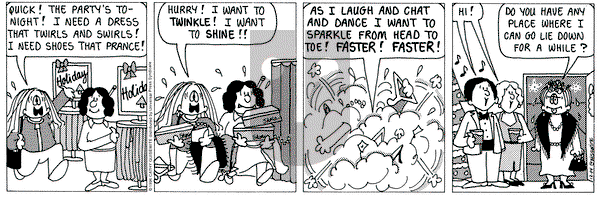 Cathy Classics on Saturday December 14, 1996 Comic Strip