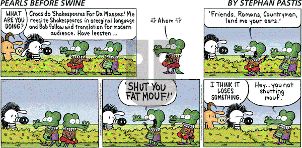Pearls Before Swine on Sunday December 7, 2008 Comic Strip