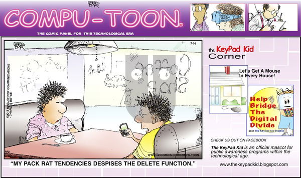 Compu-toon on Sunday July 14, 2013 Comic Strip