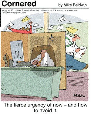 Cornered - Thursday September 22, 2011 Comic Strip