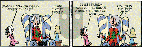 Grand Avenue on Thursday December 7, 2017 Comic Strip