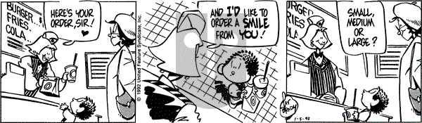 Rose is Rose on Tuesday January 5, 1993 Comic Strip