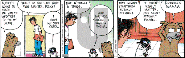 Get Fuzzy on Monday November 18, 2013 Comic Strip