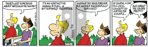 Arlo and Janis on Saturday August 18, 2007 Comic Strip