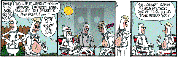 Monty on Saturday August 28, 2010 Comic Strip
