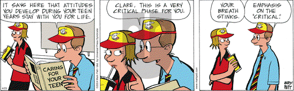 Lucky Cow on Friday April 25, 2025 Comic Strip