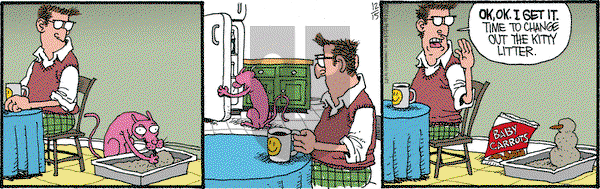 Monty on Monday December 15, 2014 Comic Strip