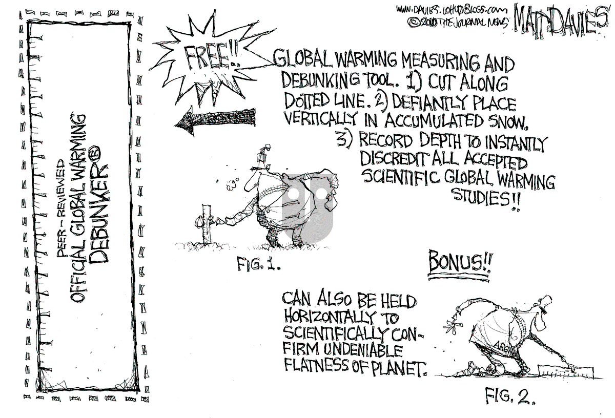 Matt Davies - Tuesday February 9, 2010 Comic Strip