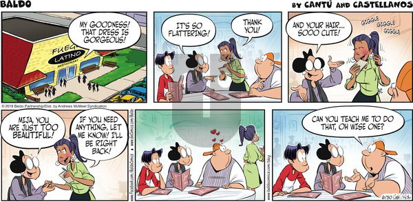Baldo on Sunday June 30, 2019 Comic Strip