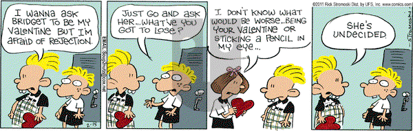 Soup to Nutz - Old on Tuesday February 15, 2011 Comic Strip
