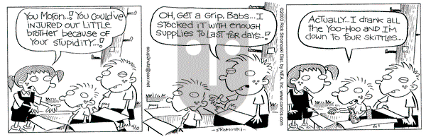 Soup to Nutz - Old on Thursday April 10, 2003 Comic Strip