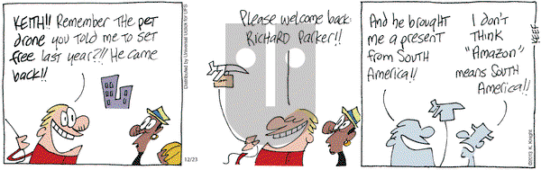 The Knight Life on Monday December 23, 2013 Comic Strip