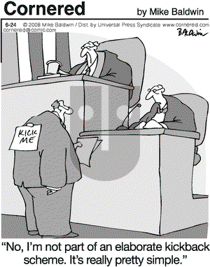 Cornered on Tuesday June 24, 2008 Comic Strip