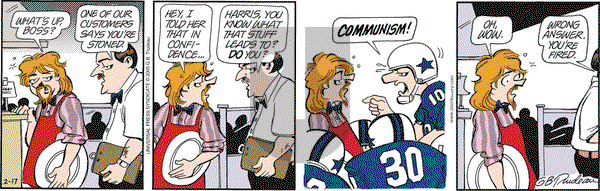 Doonesbury on Thursday February 17, 2005 Comic Strip
