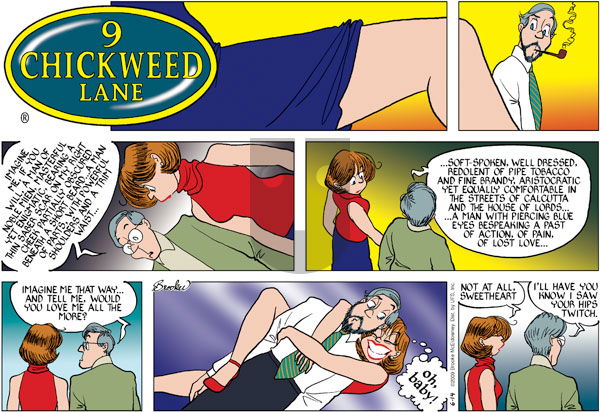 9 Chickweed Lane on Sunday June 14, 2009 Comic Strip