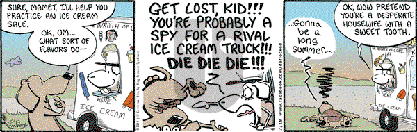 DeFlocked on Wednesday July 18, 2012 Comic Strip