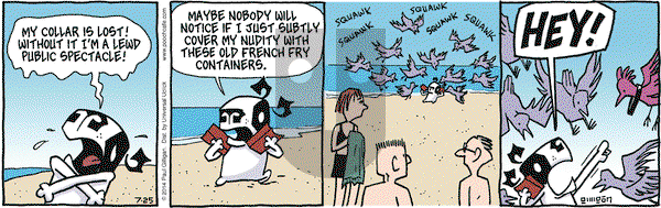 Pooch Cafe on Friday July 25, 2014 Comic Strip