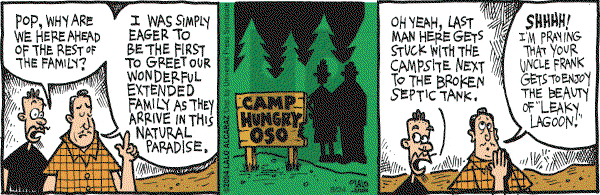 La Cucaracha on Tuesday August 24, 2004 Comic Strip