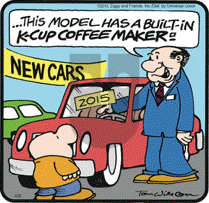 Ziggy on Thursday April 9, 2015 Comic Strip