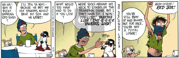 Get Fuzzy on Thursday November 4, 2004 Comic Strip