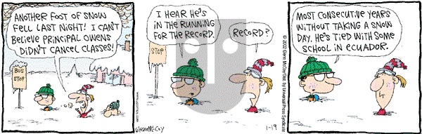 The Duplex on Saturday January 19, 2002 Comic Strip
