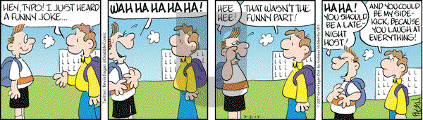 Drabble on Thursday March 2, 2017 Comic Strip