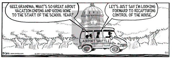 Grand Avenue on Saturday September 1, 2007 Comic Strip