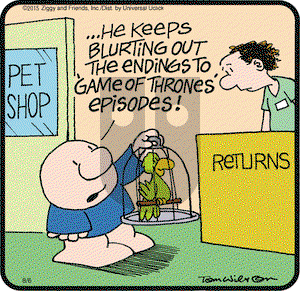Ziggy on Thursday August 6, 2015 Comic Strip