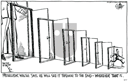 Pat Oliphant on Wednesday June 17, 1987 Comic Strip