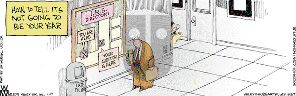 Non Sequitur on Tuesday April 14, 2015 Comic Strip