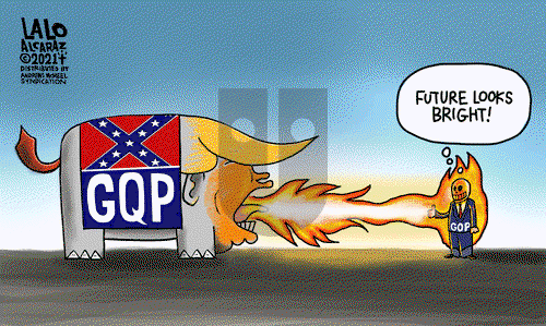 Lalo Alcaraz on Wednesday February 17, 2021 Comic Strip
