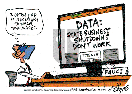 Henry Payne - Monday February 22, 2021 Comic Strip