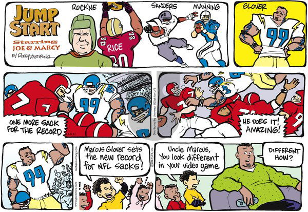 JumpStart on Sunday April 8, 2012 Comic Strip